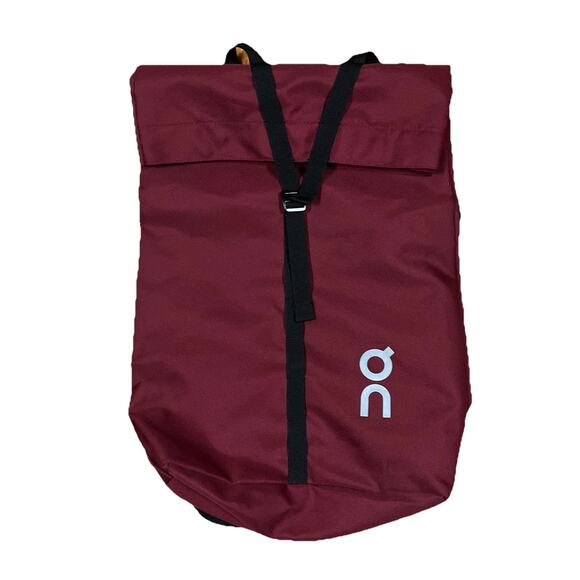 On Cloud Ambassador Backpack Tote Running Bag Unisex Red Pack Bag - Picture 1 of 9